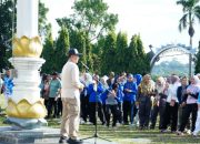 Momen berpamitan Pj Sekdaprov Lampung Fredy menjelang masa purna tugasnya sebagai Aparatur Sipil Negara (ASN) || Foto: Dinas Kominfotik Provinsi Lampung