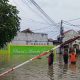 Potret salah satu titik banjir akibat cuaca ekstrim pada Jumat (21/2) sore hari dan disusul hujan deras lainnya pada Kamis (27/2) sore hari yang menyebabkan kembali terjadinya banjir disejumlah wilayah Bandar Lampung || Foto: PLN UP3 Tanjung Karang
