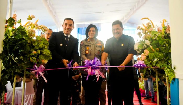 Bupati Dendi Resmikan Kantor Unit Gakkum Satlantas Polres Pesawaran