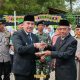 Bupati Pesawaran Dendi Ramadhona memimpin Upacara Peringatan Hari Amal Bhakti ke-79 yang dilaksanakan secara serentak oleh Kementerian Agama RI