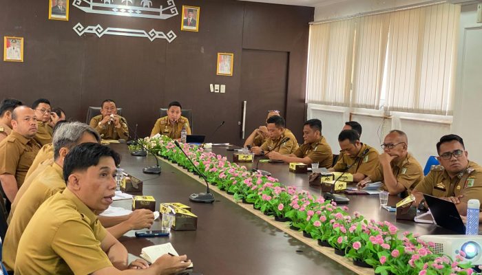 Pemkab Pesawaran Gelar Rapat Evaluasi dan Perencanaan Indeks SPBE