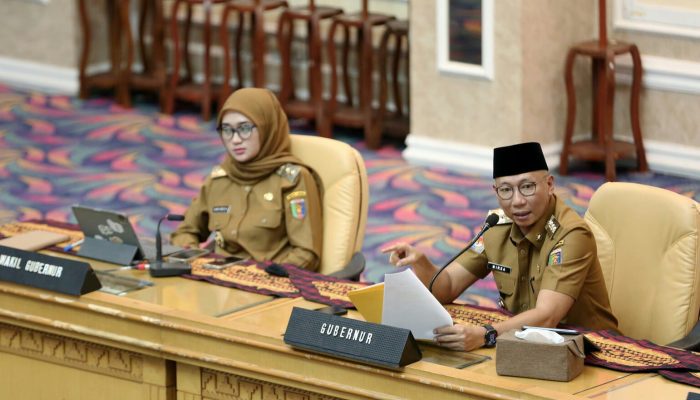 Briefing Perdana, Gubernur dan Wakil Gubernur Lampung Tegaskan Komitmen Bangun Lampung