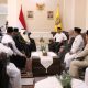 Gubernur Lampung, Rahmat Mirzani Djausal, didampingi Wakil Gubernur Lampung, Jihan Nurlela, menerima audiensi Imam Besar dari Arab Saudi, Syaikh Abdurrahman Al-Ausy, di Guest House Mahan Agung || Foto: Dinas Kominfo dan Statistik Provinsi Lampung