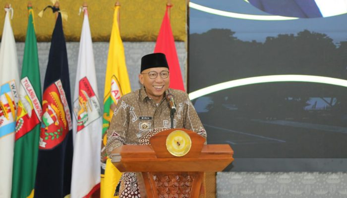 Gubernur Lampung Hadiri Sertijab Kepala BPK Perwakilan Lampung