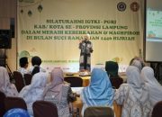 Bunda PAUD Provinsi Lampung, Purnama Wulan Sari Mirza menghadiri Silaturahmi IGTKI - PGRI Kabupaten Kota se-Provinsi Lampung || Foto: Dinas Kominfotik Provinsi Lampung