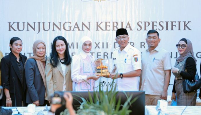 Kesiapan PT Pertamina Hadapi Lebaran, Gubernur Lampung Terima Kunjungan Kerja Spesifik Komisi XII DPR RI