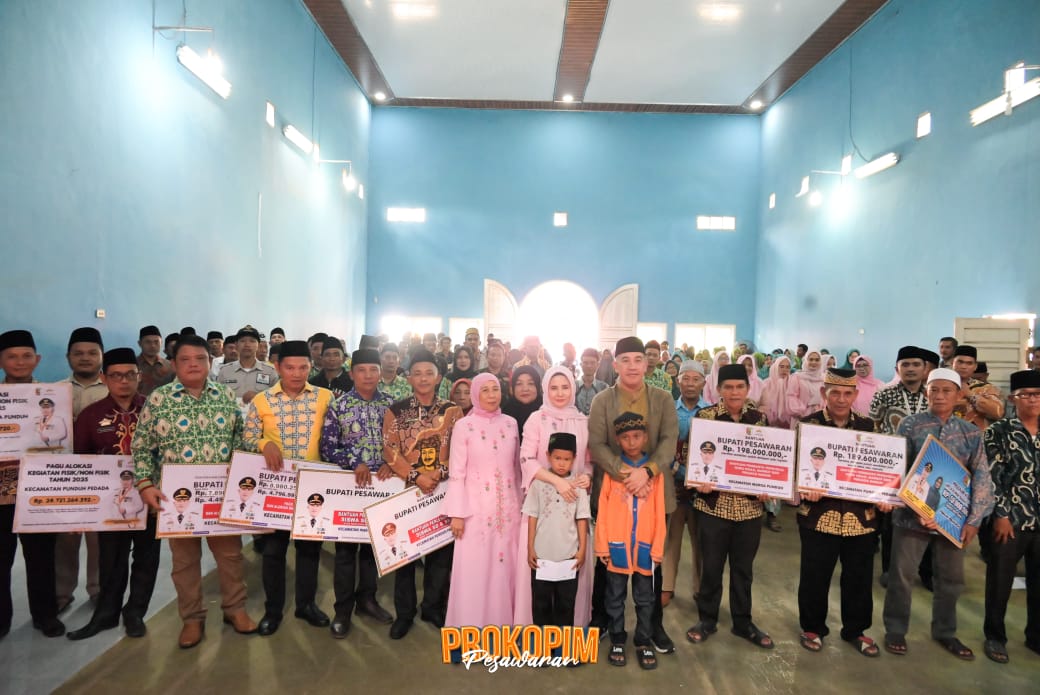 Pemkab Pesawaran menggelar Musyawarah Perencanaan Pembangunan (Musrenbang) tingkat kecamatan Marga Punduh dan Punduh Pedada sekaligus Silaturahmi Ramadan di GSG Balai Desa Kampung Baru, Kecamatan Marga Punduh