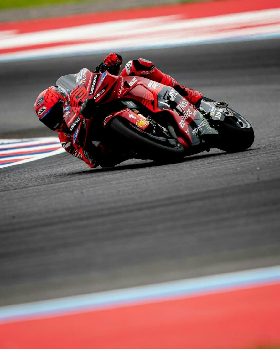 Marc Marquez berhasil menjuarai sprint race MotoGP Argentina 2025 yang digelar di Sirkut Termas de Rio Hondo || Foto: marcmarquez93/Instagram