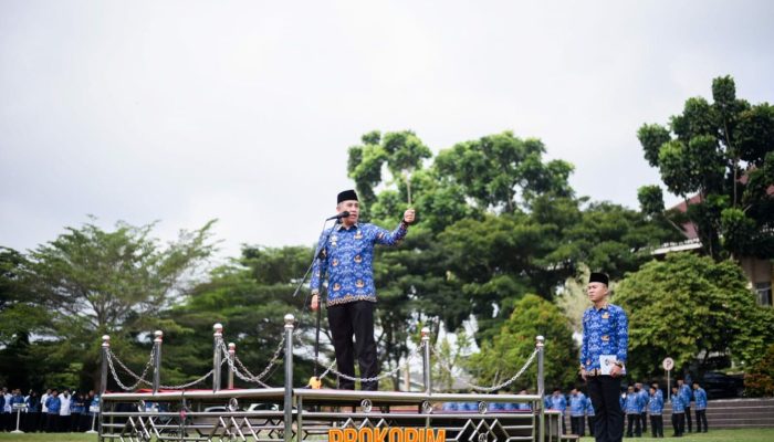 Pimpin Apel Bulanan, Ini Amanat Bupati Dendi Untuk Seluruh ASN