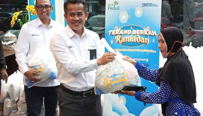 Gelar Pasar Murah Jelang Idul Fitri, PLN UID Lampung Siapkan 1000 Paket Sembako