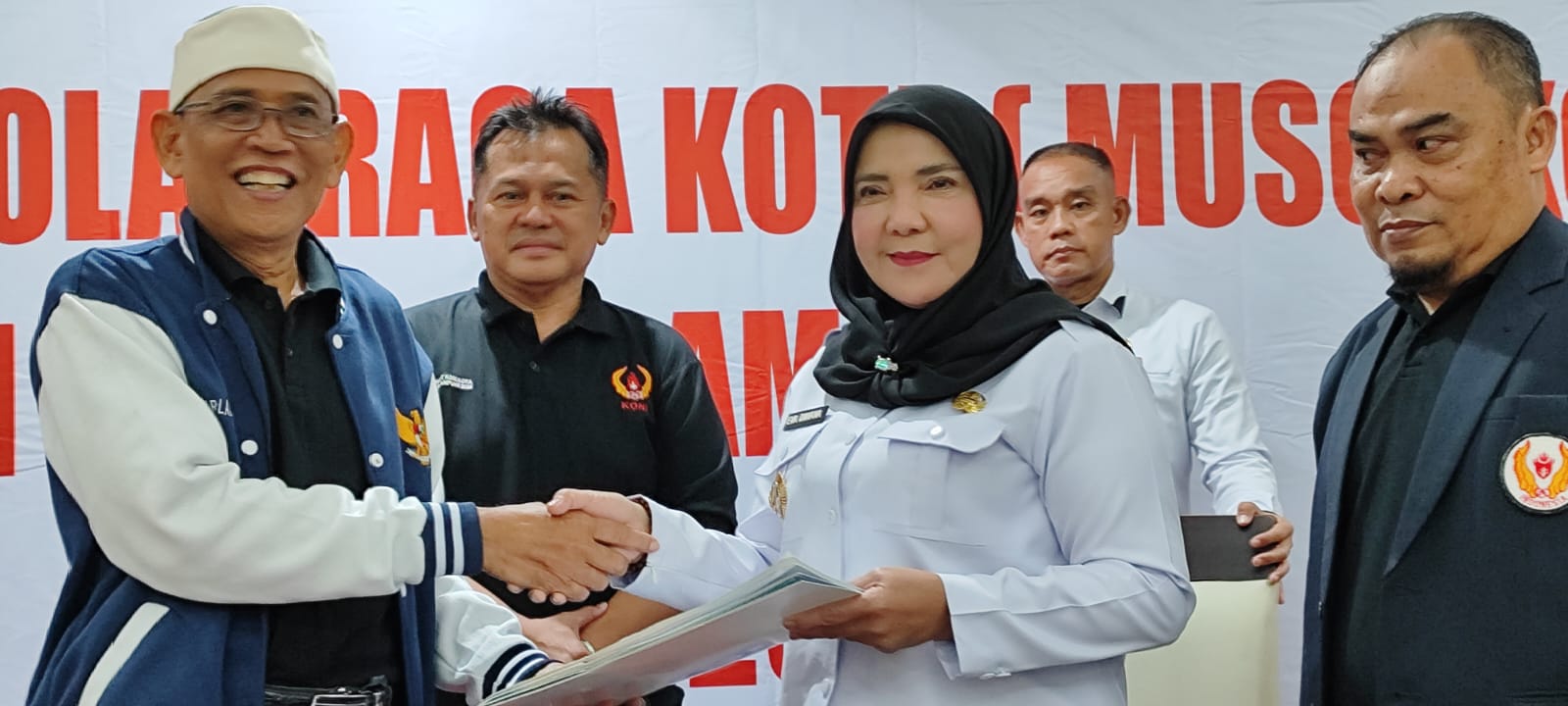 Wali Kota Bandar Lampung, Eva Dwiana, secara aklamasi kembali terpilih sebagai ketua umum KONI Bandar Lampung masa bakti 2025—2029 || Foto: Dok. KONI Bandar Lampung