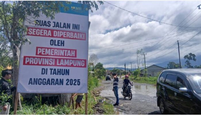Gubernur Lampung Prioritaskan Perbaikan Jalan Liwa–Batas Sumsel untuk Kelancaran Masyarakat Berlebaran