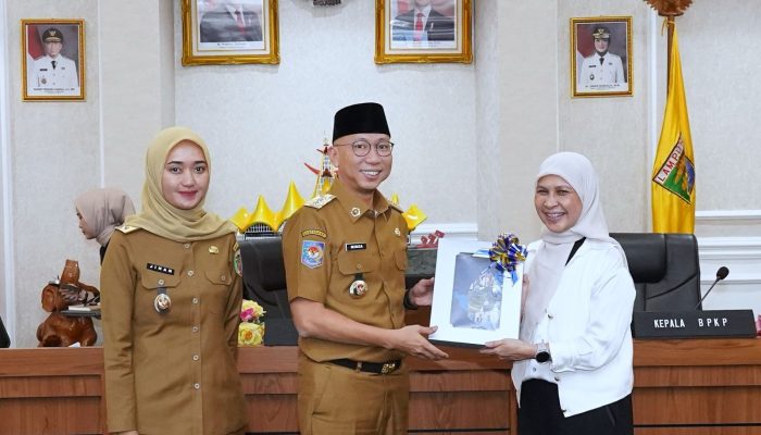 Gubernur Lampung Terima Laporan Eksekutif Daerah
