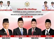 Ketua DPRD Bandar Lampung: Selamat Mengemban Amanah, Mewujudkan Lampung Maju
