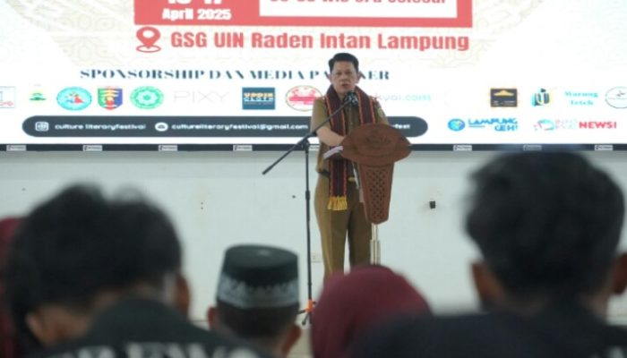 Pemprov Lampung Dukung Culture Literary Festival 2025