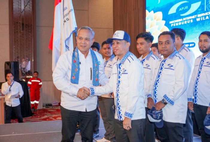 Pemprov Lampung mengajak Asosiasi Penyelenggara Jasa Internet Indonesia (APJII) untuk terus bersinergi dalam mendukung berbagai program yang menggunakan layanan digital || Foto: Dinas Kominfotik Provinsi Lampung