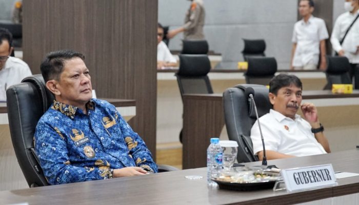 Pj Sekdaprov Lampung Ikuti Rakor Bidang Polkam