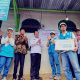 Simbolis Peresmian Listrik Desa Atar Lebar oleh Sekda Tanggamus Ir. Suadi M,M (Tengah kiri) Bersama Jajaran Managemen PLN dan Forkopimda yang ditandai dengan Penyalaan program sambungan listrik gratis Light Up The Dream (LUTD) Mushola Atar Lebar || Foto: PLN UID Lampung