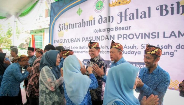 Gubernur Mirza Apresiasi Kontribusi Warga Pasundan Dalam Pembangunan di Provinsi Lampung