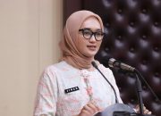 Wagub Lampung, Jihan Nurlela, membuka Rapat Koordinasi Tim Percepatan Akses Keuangan Daerah (TPAKD) se-Provinsi Lampung Tahun 2025 || Foto: Dinas Kominfotik Provinsi Lampung