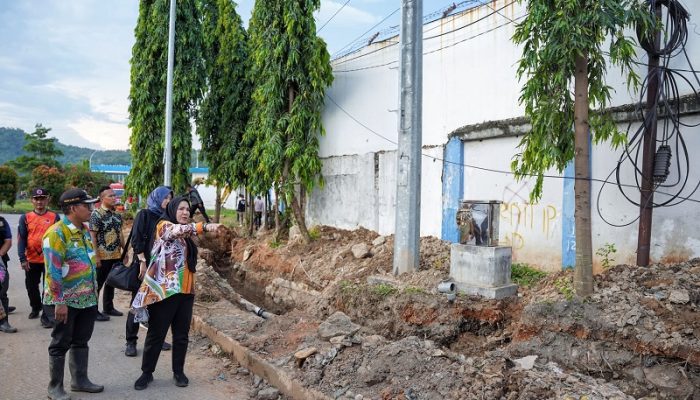 Pasca Banjir, Pemkot Bandar Lampung Pasang Box Culvert Sepanjang 300 Meter