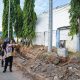 Walikota Eva Dwiana pantau pemasangan Box Culvert di Kelurahan Panjang Utara || Foto: Dok. Diskominfo Bandar Lampung