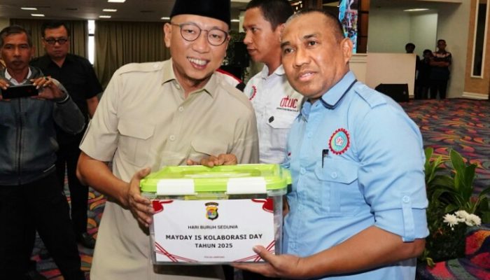 Pemprov Lampung Terus Berupaya Ciptakan Keseimbangan dan Keadilan Bagi Buruh