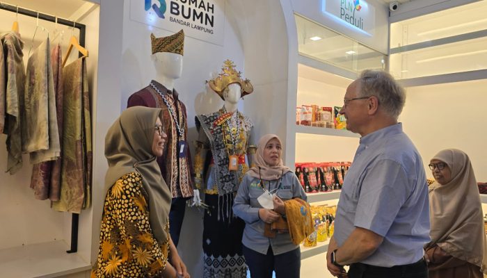 Expert PUM Netherlands Kunjungi Rumah BUMN Bandar Lampung, Bagi Strategi Perkuat UMKM