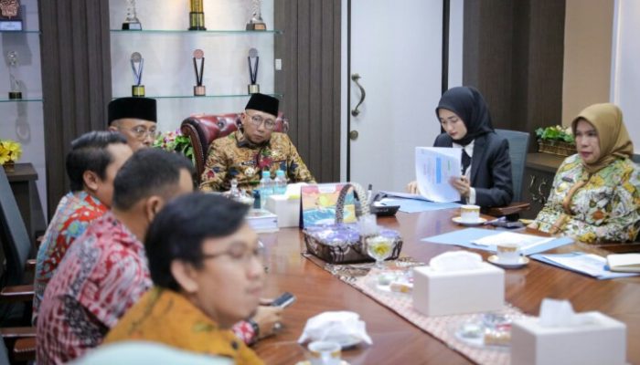 Terima Kunker Ombudsman RI Provinsi Lampung, Gubernur Mirza Tegaskan Komitmen Tingkatkan Kualitas Pelayanan Publik