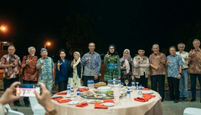 Bersama Para Dosen dan Guru Besar ITB dan Itera, Pemprov Lampung Gelar Jamuan Makan Malam