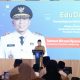Gubernur Lampung, Rahmat Mirzani Djausal, secara resmi membuka kegiatan Edu-Day Jam'iyyah Perempuan Pengasuh Pesantren dan Muballighoh (JPPPM) Provinsi Lampung || Foto: Dinas Kominfotik Provinsi Lampung