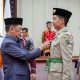 Pj Sekdaprov Lampung, Muhammad Firsada melantik dan mengambil sumpah Pengurus Pelaksana Duta Pancasila Paskibraka Indonesia (DPPI) Provinsi Lampung Masa Bakti 2025-2029 || Foto: Dinas Kominfotik Provinsi Lampung