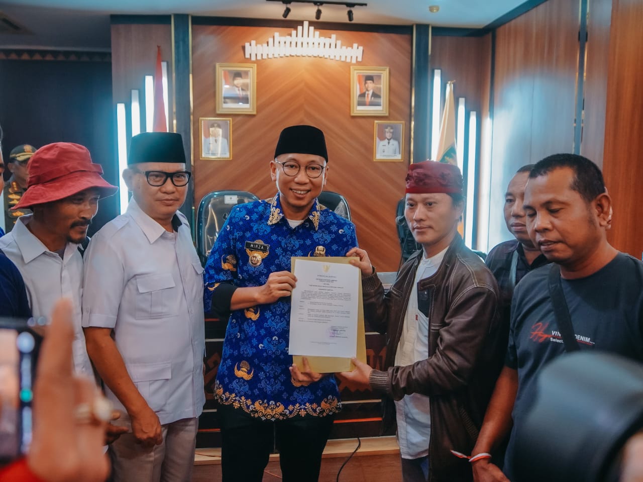 Kebijakan Gubernur Lampung Rahmat Mirzani Djausal soal penetapan harga dasar singkong terus mendapat dukungan luas dari kalangan industri || Foto: Istimewa