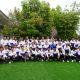Wagub Lampung, Jihan Nurlela melepas keberangkatan kontingen Federasi Olahraga Karate-do Indonesia (FORKI) Provinsi Lampung yang akan berlaga pada Kejurnas di Provinsi Riau || Foto: Dinas Kominfotik Provinsi Lampung