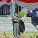 Upacara Peringatan Harkitnas ke-117 Tahun 2025 di Lapangan Korpri, Komplek Perkantoran Gubernur Lampung, dipimpin langsung oleh Danrem 043/Garuda Hitam, Brigjen TNI Rikas Hidayatullah, S.E., M.M., yang bertindak sebagai inspektur upacara || Foto: Dinas Kominfotik Provinsi Lampung
