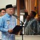 Gubernur Lampung, Rahmat Mirzani Djausal, secara resmi melantik dan mengukuhkan pengurus Lembaga Koordinasi Kesejahteraan Sosial (LKKS) Provinsi Lampung masa bakti 2025-2030 || Foto: Dinas Kominfotik Provinsi Lampung