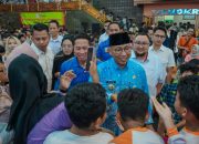 Gubernur Lampung Ramaikan Pembukaan LSO 2025, Main Bareng Mobile Legends Bersama Peserta