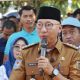 Pemprov Lampung meluncurkan Program Desaku Maju yang sekaligus menandai pencapaian 100 hari kerja Gubernur Lampung Rahmat Mirzani Djausal dan Wakil Gubernur Jihan Nurlela || Foto: Dinas Kominfotik Provinsi Lampung