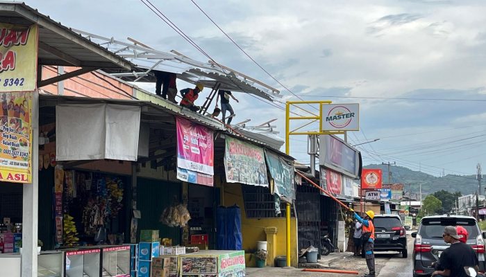 Diterjang Angin Kencang, PLN Tanjung Karang Bergerak Cepat Pulihkan Listrik di Sejumlah Wilayah Bandar Lampung