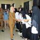 Wagub Lampung, Jihan Nurlela meninjau pelaksanaan pemeriksaan kesehatan bagi siswa Sekolah Rakyat Menengah Atas (SRMA) || Foto: Dinas Kominfotik Provinsi Lampung