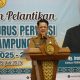 Asisten Pemerintahan dan Kesra Setda Provinsi Lampung, M. Firsada saat membacakan sambutan tertulis Gubernur Lampung, pada kegiatan Pelantikan Pengurus Perwosi Provinsi Lampung Masa Bakti 2025-2029 di Balai Keratun lt. III Kantor Gubernur || Foto: Dinas Kominfotik Provinsi Lampung