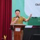 Asisten Pemerintahan dan Kesra, M. Firsada membuka sosialisasi Peraturan Gubernur (Pergub) Nomor 18 Tahun 2025 tentang Pedoman Penguatan Ikatan Sosial dalam Pencegahan Konflik Sosial yang diselenggarakan di Hotel Horison || Foto: Dinas Kominfotik Provinsi Lampung