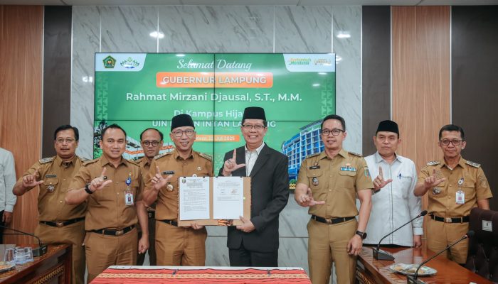 Perkuat Sinergi Pemerintah dan Perguruan Tinggi, Gubernur Lampung Kunjungi UIN Raden Intan