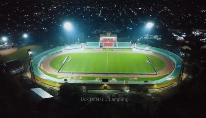 Dukung Sepak Bola Nasional, PLN: Kelistrikan di Stadion Sumpah Pemuda Bandar Lampung Siap Sambut Liga 1