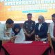 Walikota Eva Dwiana menandatangani perjanjian kerjasama dengan Kejaksaan Tinggi Lampung || Foto: Ridho/5W1HINDONESIA.ID
