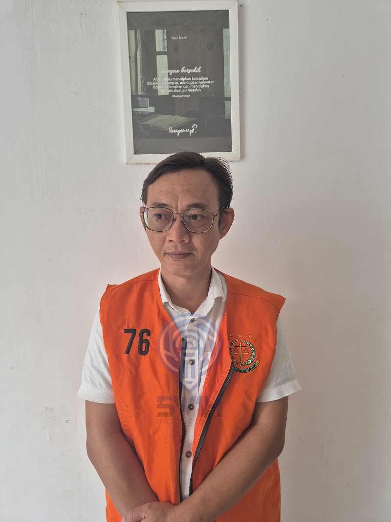 ES (49) Tersangka korupsi BUMD PT. Lampung Selatan Maju || Foto: Istimewa