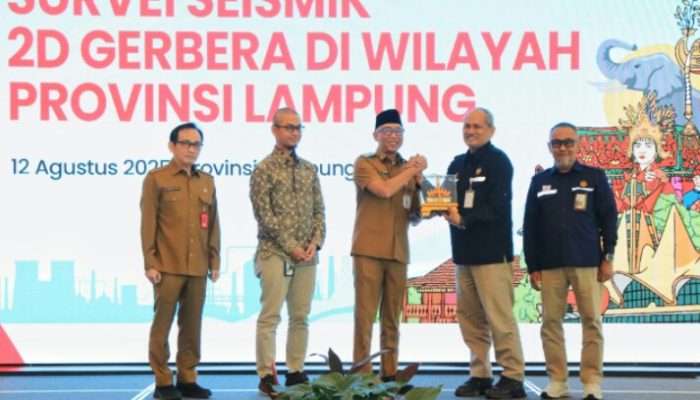 Pemprov Lampung Dukung Penuh Survei Seismik 2D untuk Perkuat Ketahanan Energi Nasional
