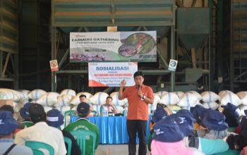 Manajer Senior Pengawas Perilaku Pelaku Usaha Jasa Keuangan, Edukasi dan Pelindungan Konsumen (PEPK) OJK Provinsi Lampung, Dwi Krisno Yudi Pramono saat memberikan pemaoarannya || Foto: OJK Provinsi Lampung