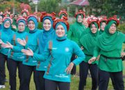 Semarak Kemerdekaan, PKK Provinsi Lampung Bersama Organisasi Wanita Rayakan HUT ke-80 RI