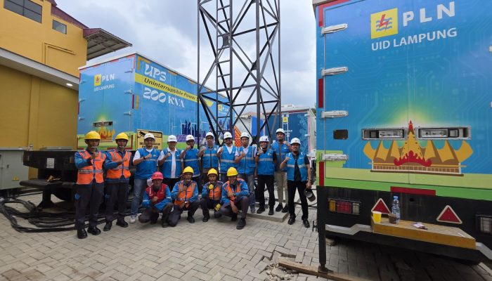 All Out, PLN UID Lampung Dukung Laga Perdana di Kandang Bhayangkara FC Lampung